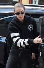 GIGI HADID Out in New York 03/09/2018