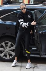 GIGI HADID Out in New York 03/09/2018
