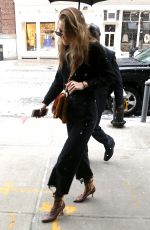 GIGI HADID Out in New York 03/21/2018