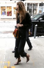 GIGI HADID Out in New York 03/21/2018