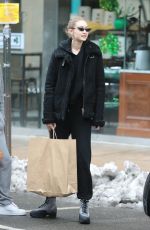 GIGI HADID Out Shopping in New York 03/08/2018