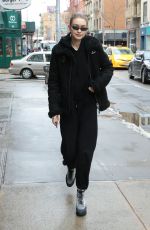 GIGI HADID Out Shopping in New York 03/08/2018