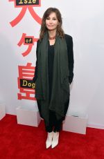 GINA GERSHON at Isle of Dogs Premiere in New York 03/20/2018