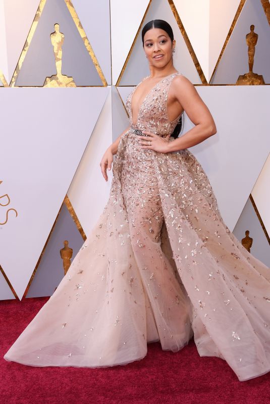 GINA RODRIGUEZ at 90th Annual Academy Awards in Hollywood 03/04/2018