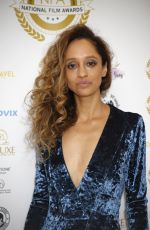 GLORIA HUWILER at 2018 National Film Awards in London 03/28/2018