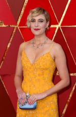 GRETA GERWIG at 90th Annual Academy Awards in Hollywood 03/04/2018