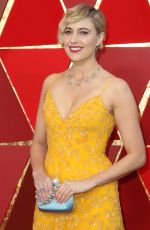 GRETA GERWIG at 90th Annual Academy Awards in Hollywood 03/04/2018