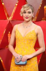 GRETA GERWIG at 90th Annual Academy Awards in Hollywood 03/04/2018