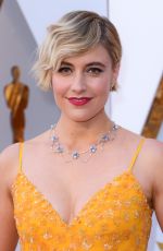 GRETA GERWIG at 90th Annual Academy Awards in Hollywood 03/04/2018
