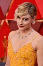 GRETA GERWIG at 90th Annual Academy Awards in Hollywood 03/04/2018