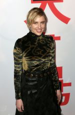 GRETA GERWIG at Isle of Dogs Premiere in New York 03/20/2018