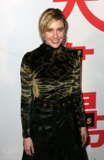 GRETA GERWIG at Isle of Dogs Premiere in New York 03/20/2018
