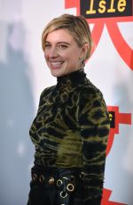 GRETA GERWIG at Isle of Dogs Premiere in New York 03/20/2018