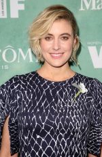 GRETA GERWIG at Women in Film Pre-oscar Cocktail Party in Los Angeles 03/02/2018