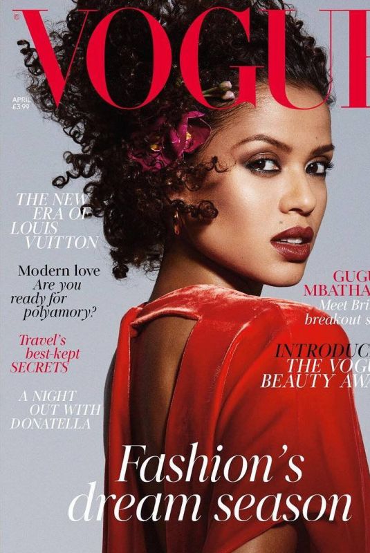 GUGU MBATHA RAW in Vogue Magazine, April 2018