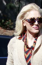 GWEN STEFANI Arrives at Sunday Service at Church in Los Angeles 03/04/2018