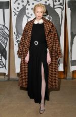 GWENDOLINE CHRISTIE at Miu Miu Show at Paris Fashion Week 03/06/2018