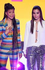 HAILEE STEINFELD and STORM REID at 2018 Kids’ Choice Awards in Inglewood 03/24/2018