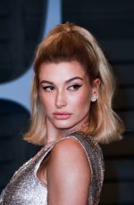 HAILEY BALDWIN at 2018 Vanity Fair Oscar Party in Beverly Hills 03/04/2018