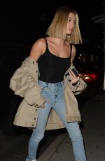 HAILEY BALDWIN at Madison Beer