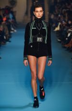 HAILEY BALDWIN at Off-white Runway Show at Paris Fashion Week 03/01/2018