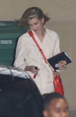 HAILEY BALDWIN Leaves a Church in Beverly Hills 03/28/2018