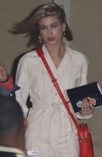 HAILEY BALDWIN Leaves a Church in Beverly Hills 03/28/2018