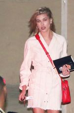 HAILEY BALDWIN Leaves a Church in Beverly Hills 03/28/2018