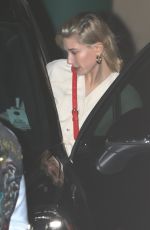 HAILEY BALDWIN Leaves a Church in Beverly Hills 03/28/2018