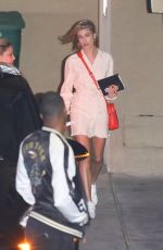 HAILEY BALDWIN Leaves a Church in Beverly Hills 03/28/2018