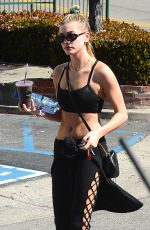 HAILEY BALDWIN Leaves a Gym in Hollywood 03/27/2018