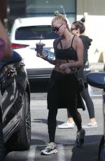 HAILEY BALDWIN Leaves a Gym in Hollywood 03/27/2018