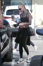 HAILEY BALDWIN Leaves a Gym in Hollywood 03/27/2018