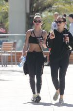 HAILEY BALDWIN Leaves a Gym in Hollywood 03/27/2018