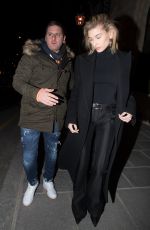 HAILEY BALDWIN Leaves Royal Monceau Hotel in Paris 02/28/2018