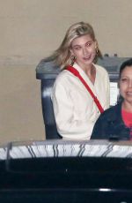 HAILEY BALDWIN Night Out in Los Angeles 03/28/2018