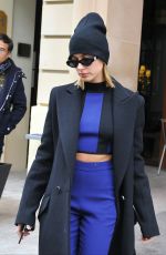 HAILEY BALDWIN Out and About in Paris 03/01/2018