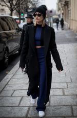 HAILEY BALDWIN Out and About in Paris 03/01/2018