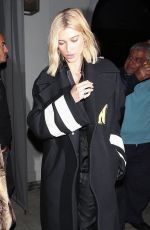 HAILEY BALDWIN Out for Dinner in West Hollywood 03/09/2018