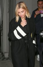 HAILEY BALDWIN Out for Dinner in West Hollywood 03/09/2018