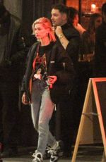 HAILEY BALDWIN Out for Dinner in West Hollywood 03/28/2018