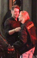 HAILEY BALDWIN Out for Dinner in West Hollywood 03/28/2018
