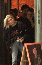 HAILEY BALDWIN Out for Dinner in West Hollywood 03/28/2018