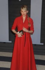 HALEY BENNETT at 2018 Vanity Fair Oscar Party in Beverly Hills 03/04/2018