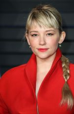 HALEY BENNETT at 2018 Vanity Fair Oscar Party in Beverly Hills 03/04/2018