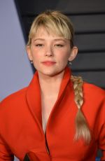 HALEY BENNETT at 2018 Vanity Fair Oscar Party in Beverly Hills 03/04/2018