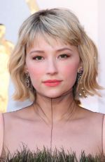 HALEY BENNETT at 90th Annual Academy Awards in Hollywood 03/04/2018