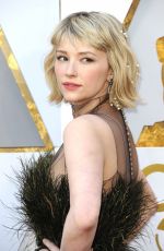 HALEY BENNETT at 90th Annual Academy Awards in Hollywood 03/04/2018