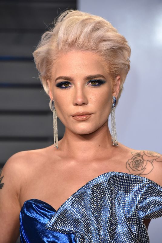 HALSEY at 2018 Vanity Fair Oscar Party in Beverly Hills 03/04/2018