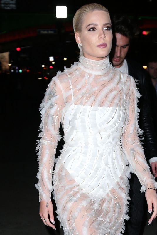 HALSEY Night Out in New York 03/19/2018